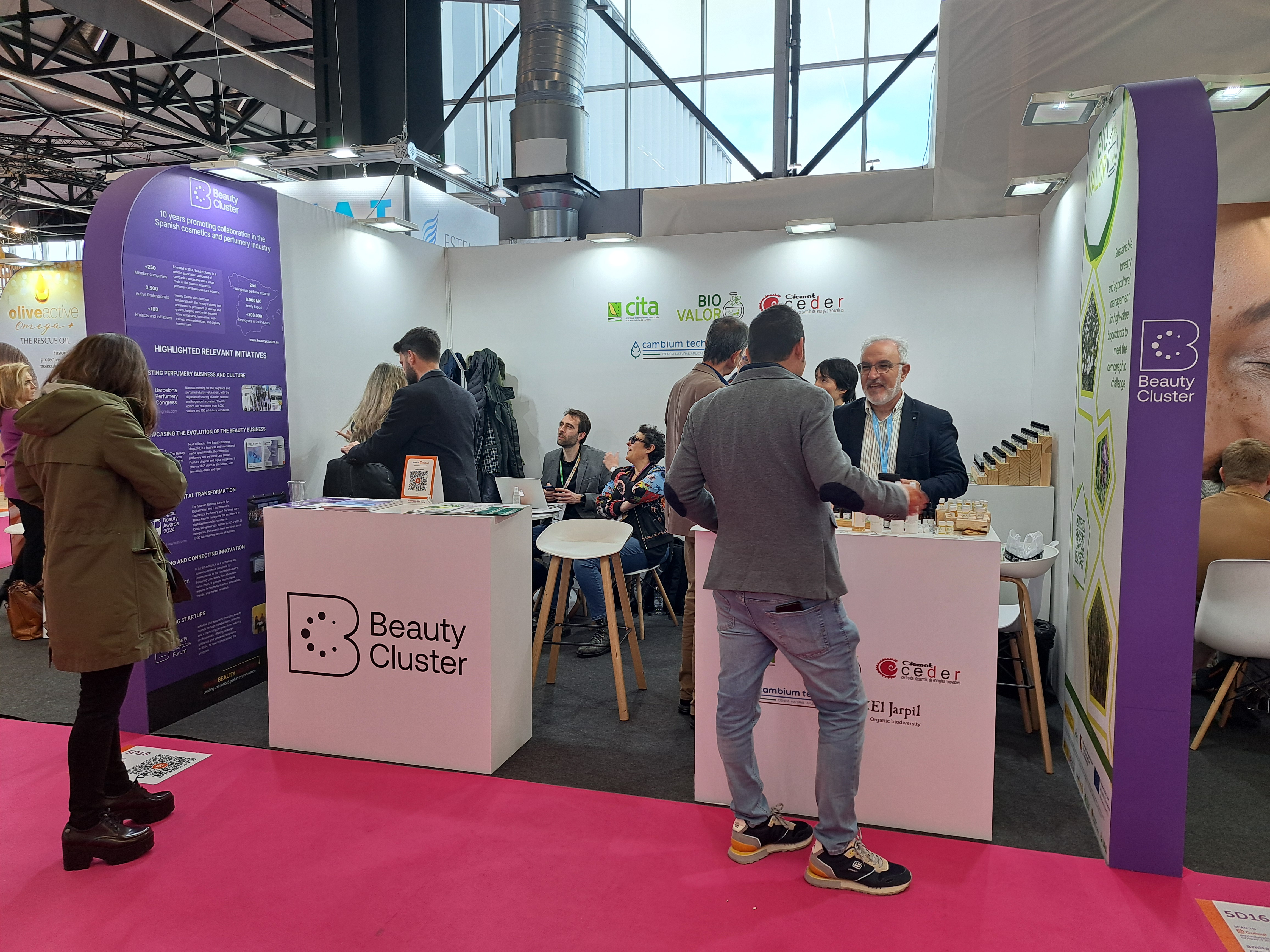 Feria in-cosmetics en Amsterdam