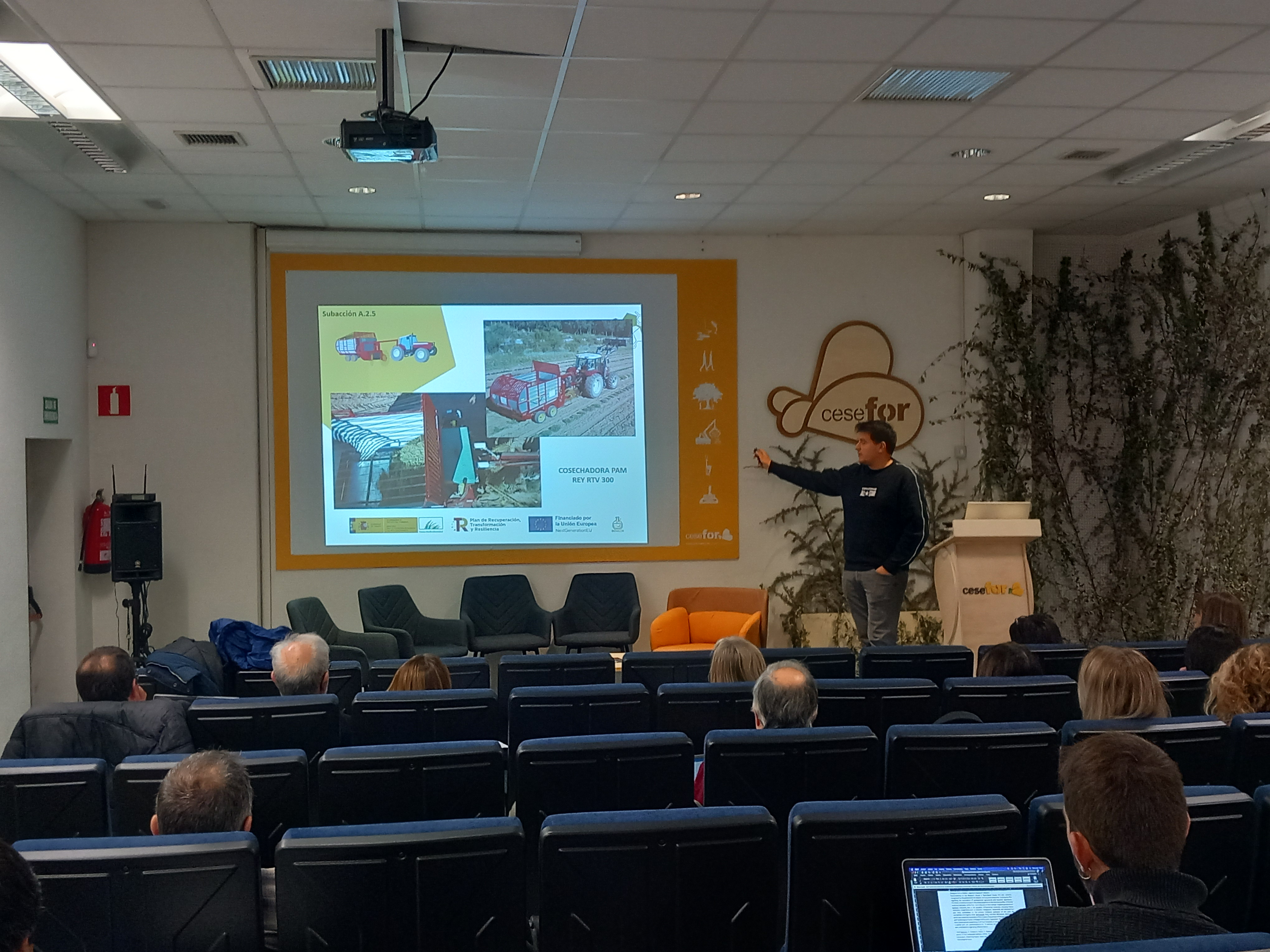 Presentación de resultados en la asamblea final de BIOVALOR