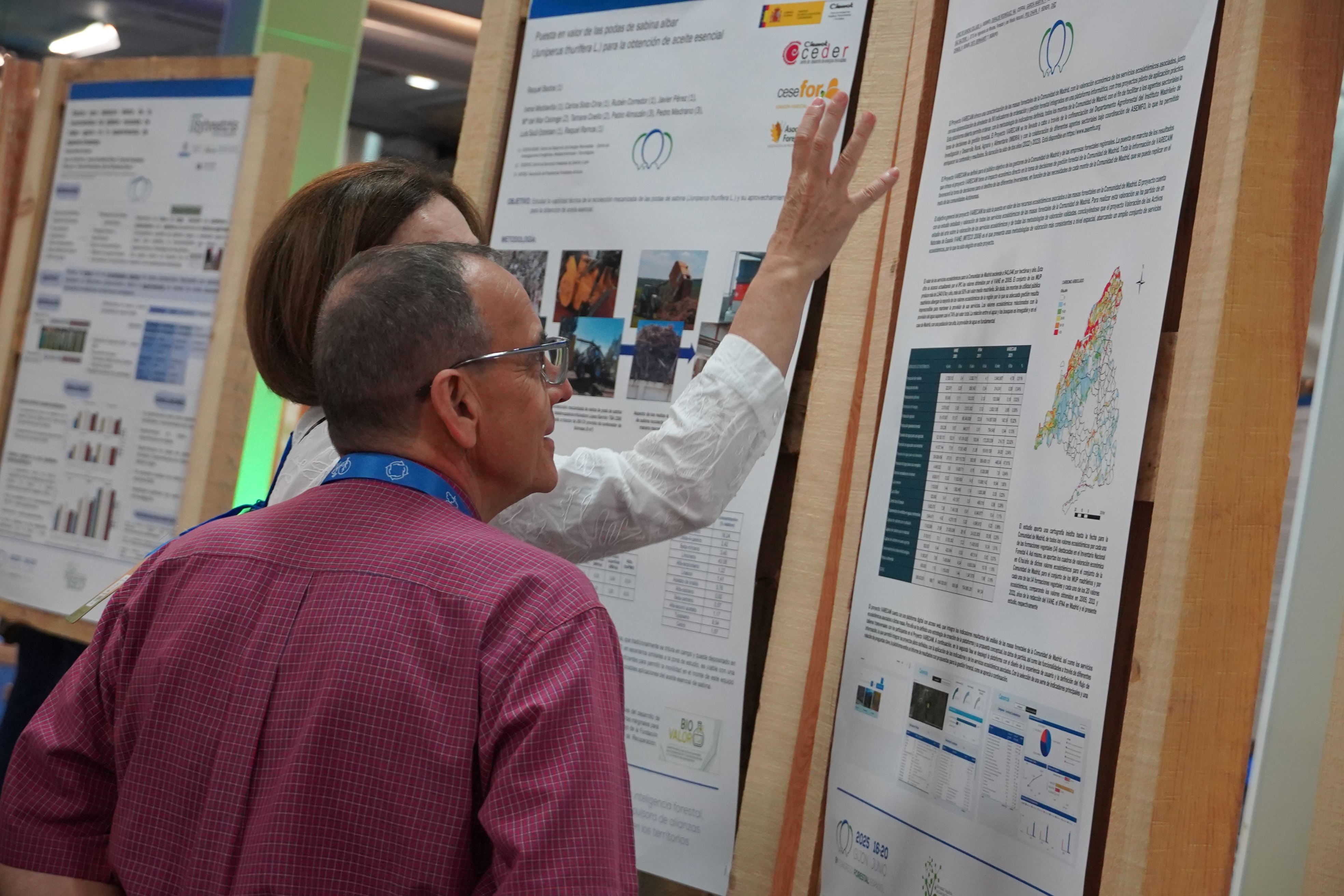 Poster de Biovalor en el 9 congreso forestal español