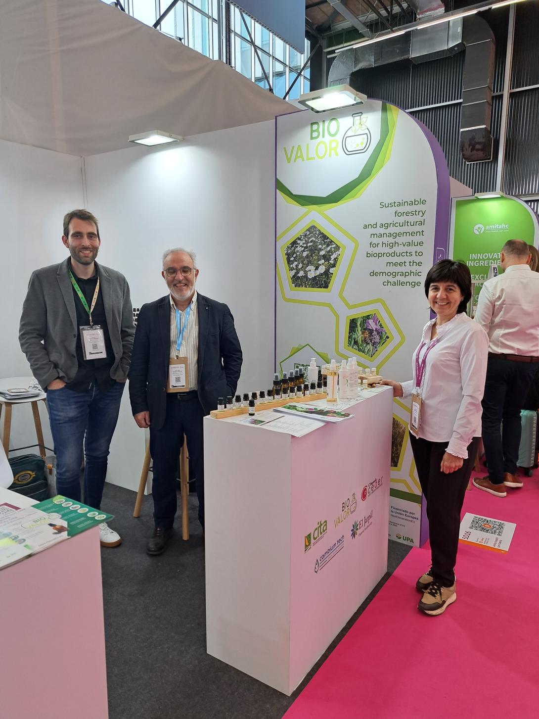 Feria in-cosmetics celebrada en Amsterdam del 8 al 10 de abril de 21025